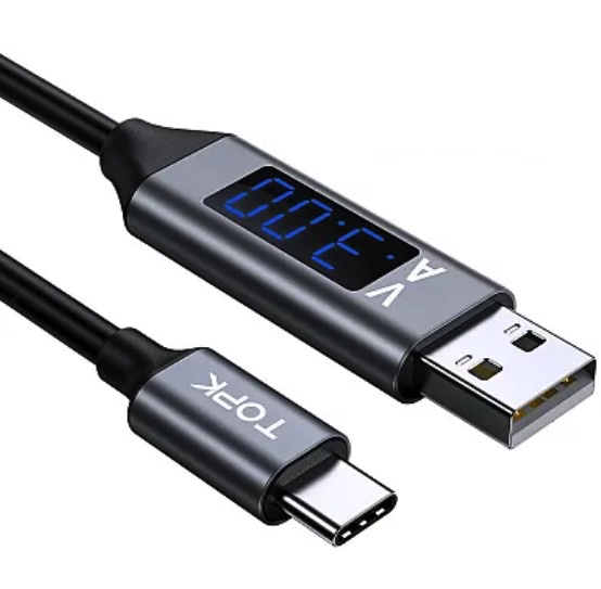 Cablu USB C cu Display Digital incarcare telefon mobil
